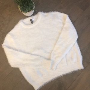 Cozy White Sweater